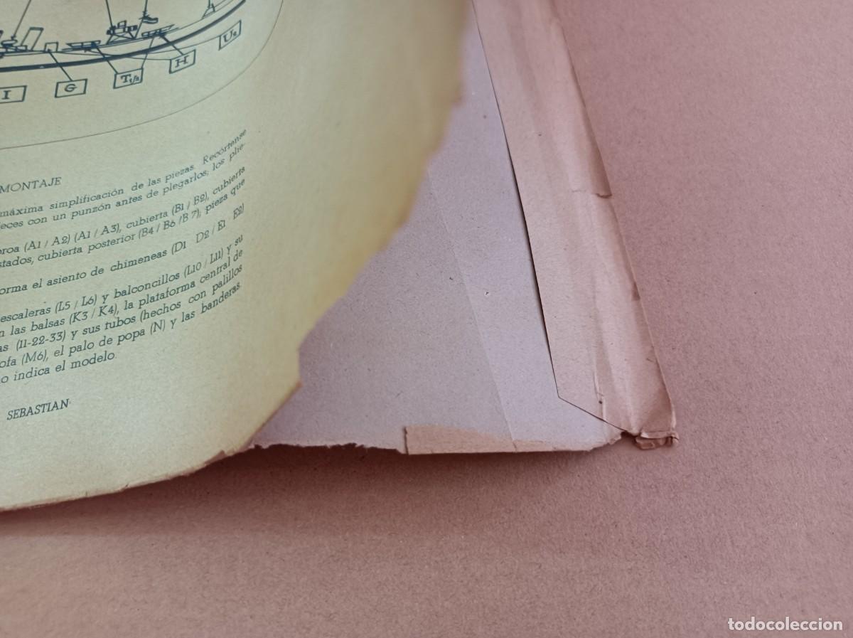 Coleccionismo recortables: RECORTABLE DESTRUCTOR VELASCO - Foto 18