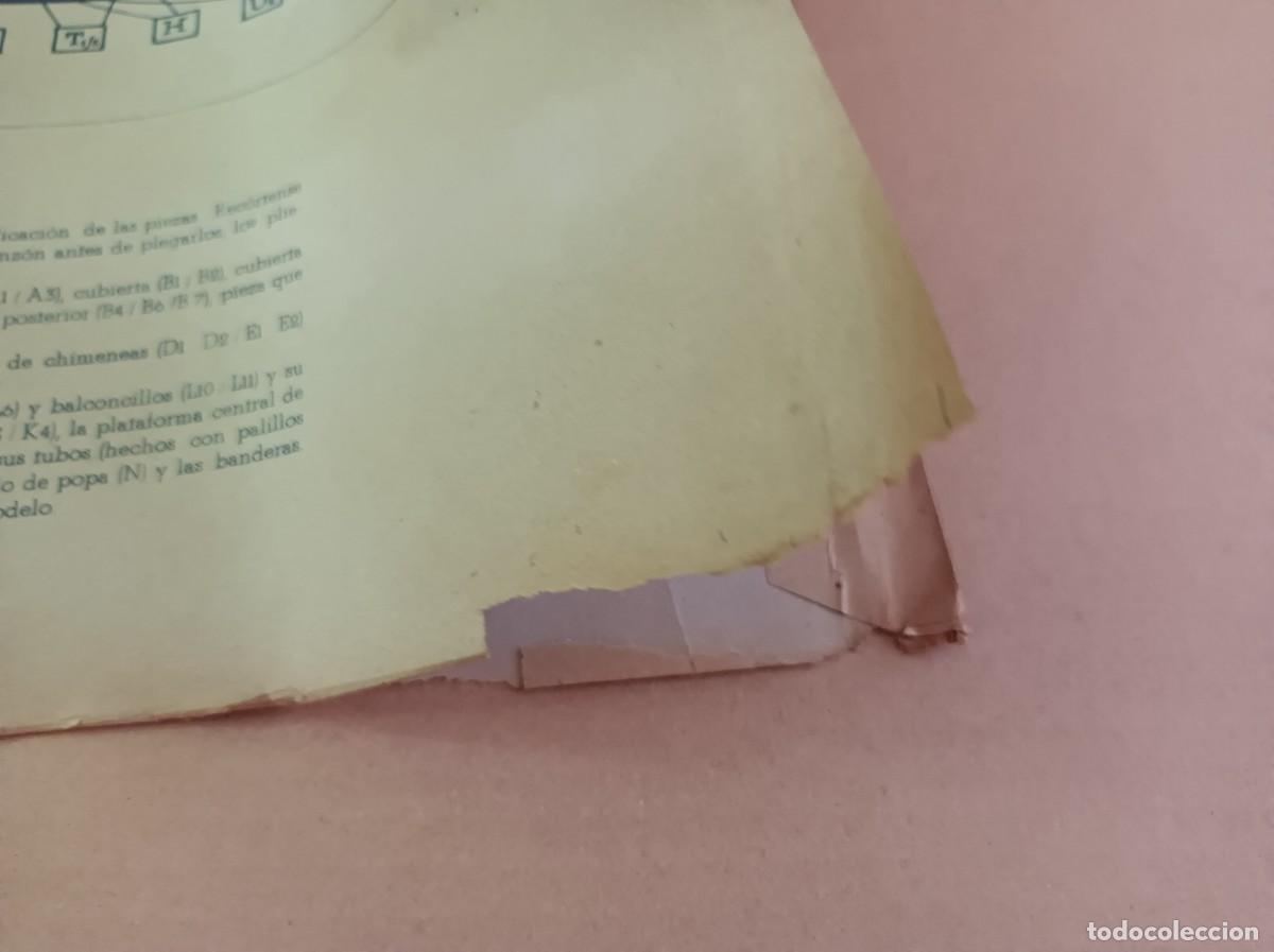 Coleccionismo recortables: RECORTABLE DESTRUCTOR VELASCO - Foto 19