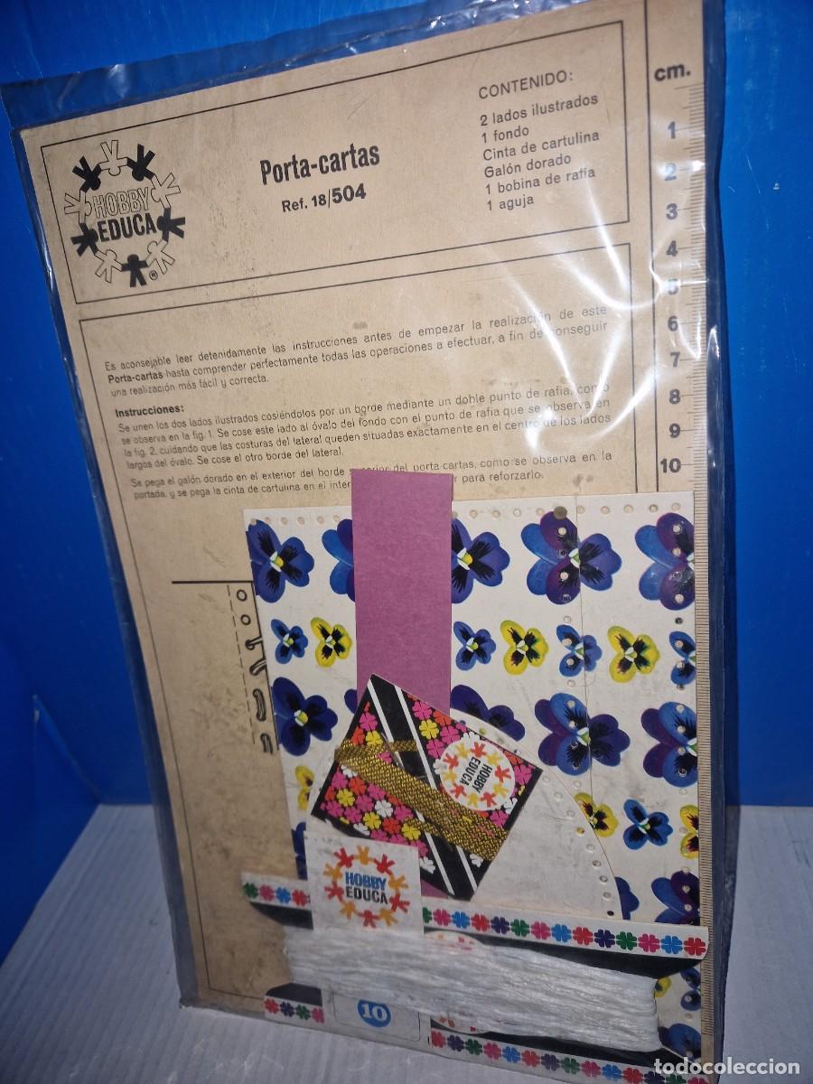 Coleccionismo recortables: PORTA CARTAS, DE EDUCA - Foto 2