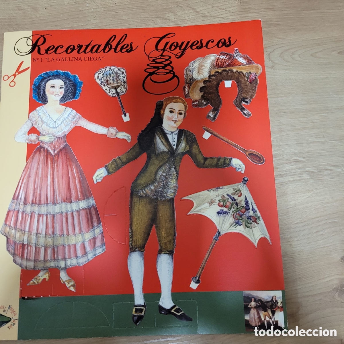 Coleccionismo recortables: Recortable goyesco nuevo - Foto 1