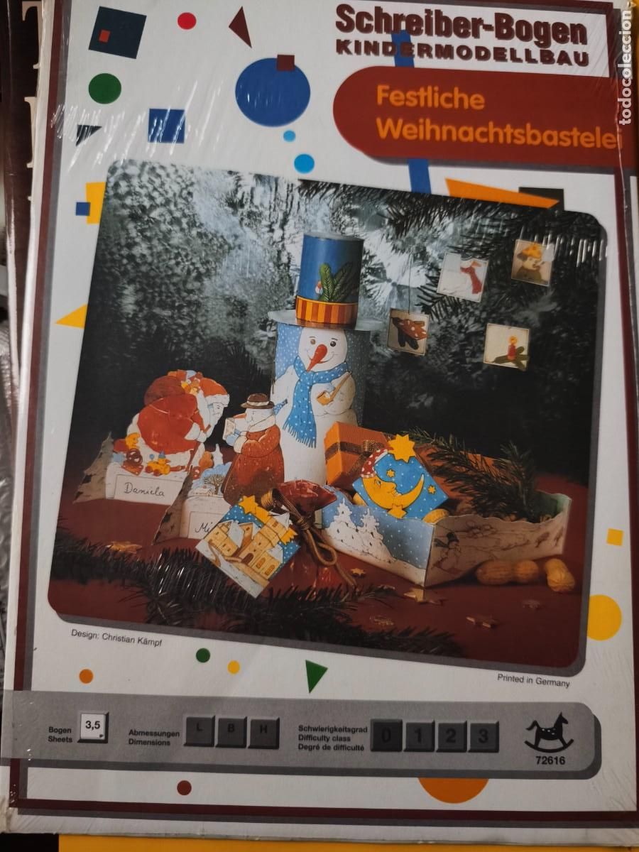 Coleccionismo Recortables: Figuras de Pascua. Schreiber Bogen