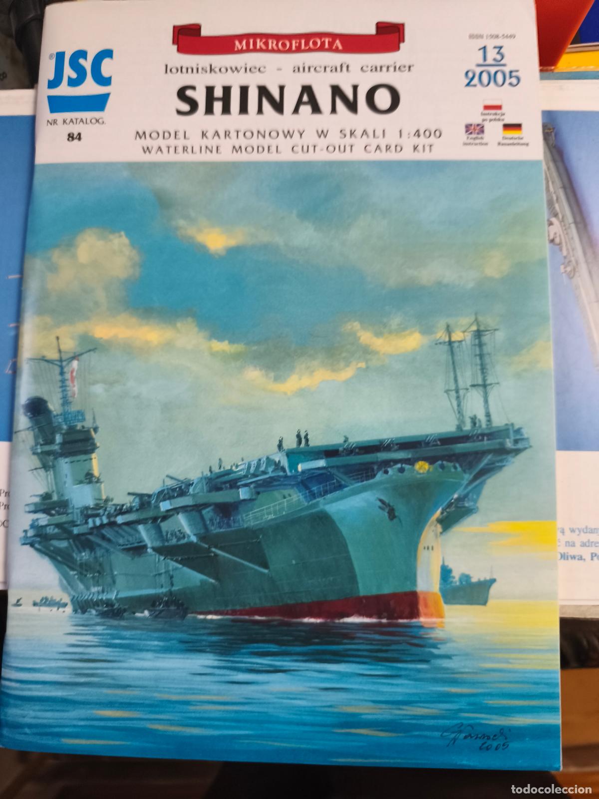 Coleccionismo Recortables: Shinano. Recortable. JSC.