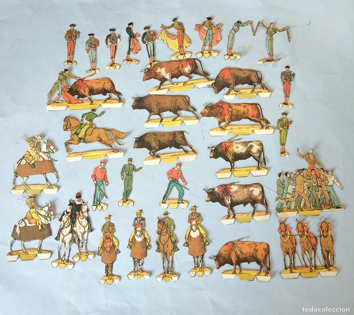 Coleccionismo Recortables: Recortables antiguos La Fiesta de los Toros