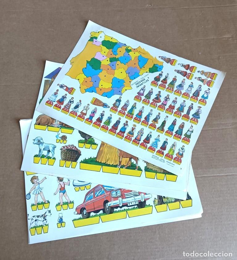 Coleccionismo Recortables: Juegos de 9 recortables ESCENAS INFANTILES - Recortables Kiki Lolo - Editorial Roma Barcelona 1970