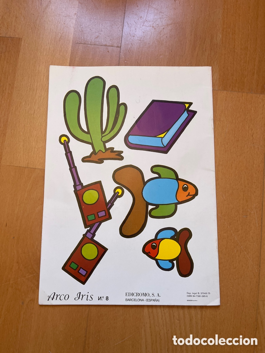 Coleccionismo recortables: Cuaderno pintar a&ntilde;o 1975 - Foto 3