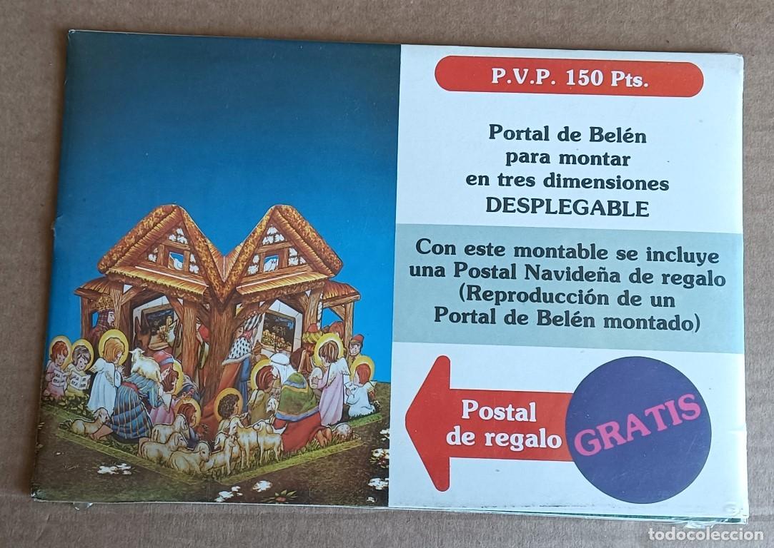 Coleccionismo Recortables: Portal de Bel&eacute;n para montar en 3 dimensiones despegable - Sin desprecintar