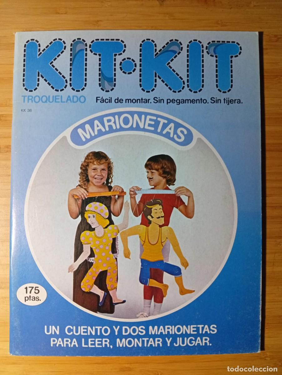 Coleccionismo recortables: Coleccionismo Papel recortables KIT-KIT Marionetas y Patos Troquelados Ed. Argos Vergara 1981