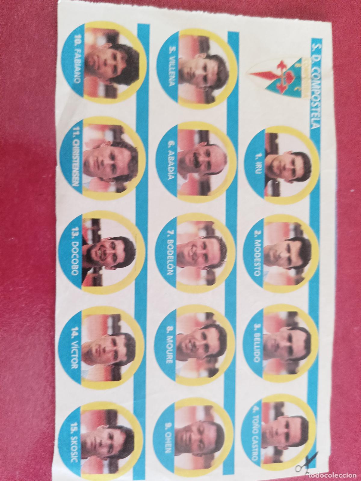 Coleccionismo recortables: El juego de las chapas Revista SUPERTELE