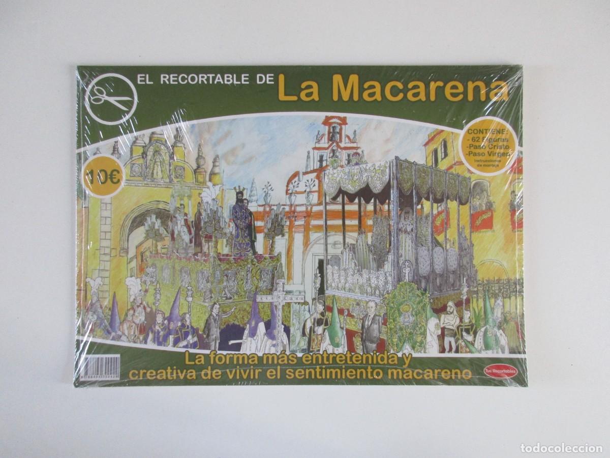 Coleccionismo recortables: EL RECORTABLE DE LA VIRGEN ESPERANZA MACARENA - SEVILLA - SENTIMIENTO MACARENO