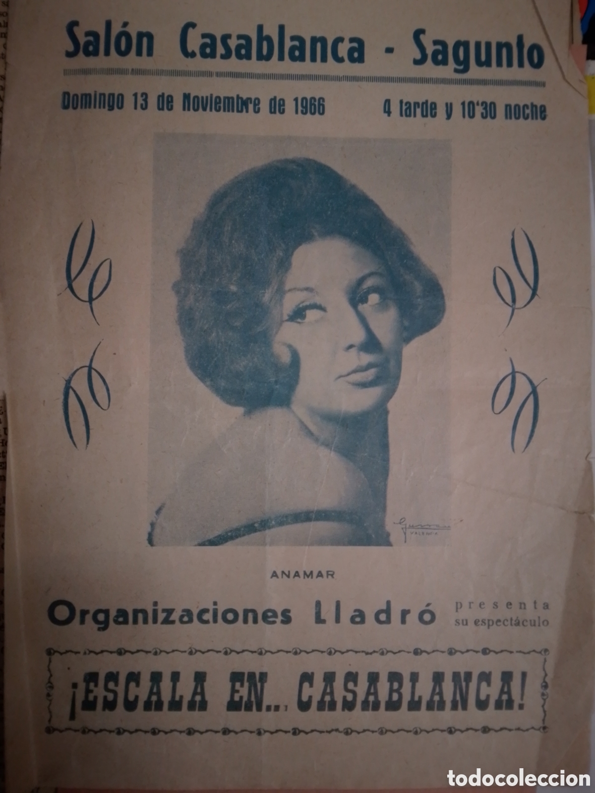 Coleccionismo recortables: ANAMAR. LOTE DE MEMORABILIA. ENTRADAS, FOTOS, CARTELES, ETC.