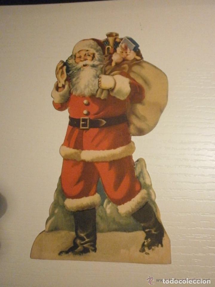Colecionismo Recort&aacute;veis: Papa Noel Antiguo a&ntilde;os 60
