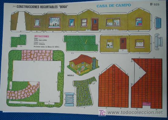 Coleccionismo recortables: CONSTRUCCIONES RECORTABLES BOGA - Foto 1