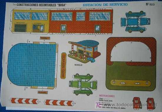 Coleccionismo recortables: CONSTRUCCIONES RECORTABLES BOGA - Foto 1