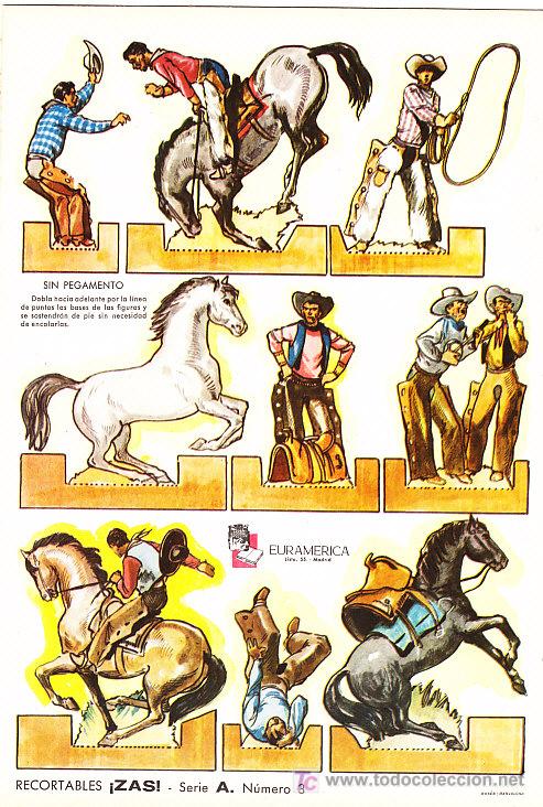 Coleccionismo recortables: RECORTABLES ZAS SERIE A N&ordm; 3 - Foto 1