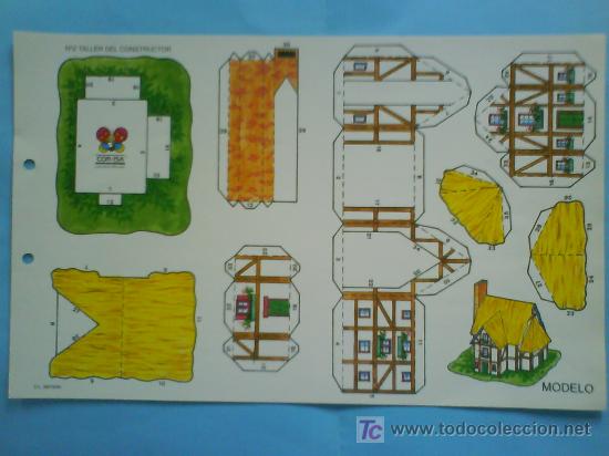 Coleccionismo recortables: RECORTABLE CON-ISA TALLER DE CONSTRUCTOR N&ordm; 2 - Foto 1