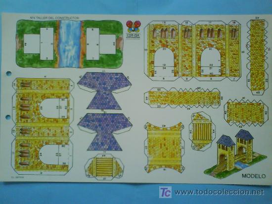 Coleccionismo recortables: RECORTABLE CON-ISA TALLER DEL CONSTRUCTOR N&ordm; 4 - Foto 1