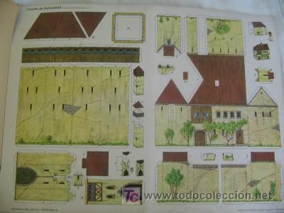 Coleccionismo recortables: RECORTABLE DE CONSTRUCCI&Oacute;N CASTILLO DE KATZENFELD, DE ROLLAN - Foto 1