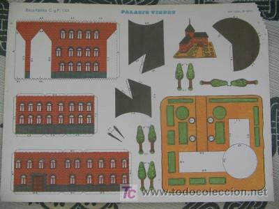 Coleccionismo recortables: RECORTABLE PALACIO VIENES - Foto 1