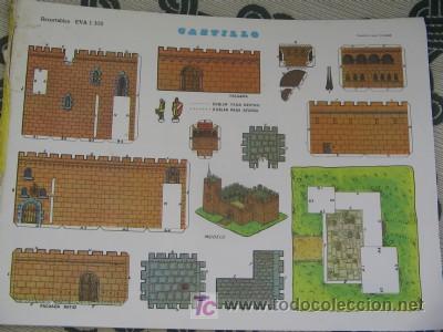 Coleccionismo recortables: RECORTABLE CASTILLO, DE EVA - Foto 1