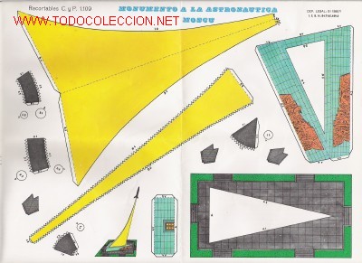 Coleccionismo recortables: RECORTABLE DE CONSTRUCCI&Oacute;N, DE 1971 - Foto 1