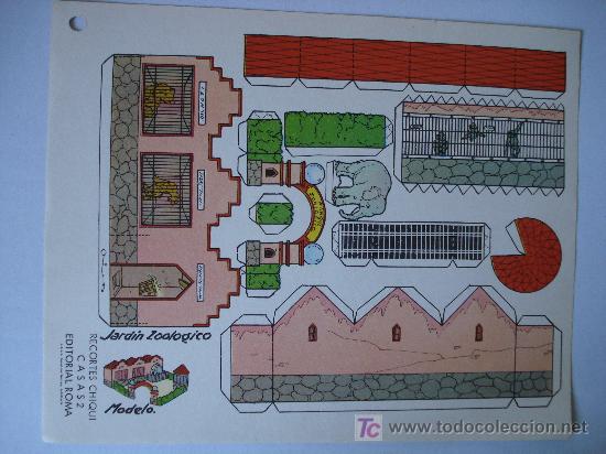 Coleccionismo recortables: RECORTABLE CASAS 2 CHIQUI EDIT. ROMA. - Foto 1