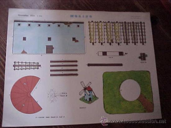 Coleccionismo recortables: RECORTABLES EVA. N&ordm; 1304. MOLINO. - Foto 1