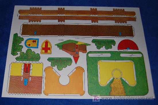 Coleccionismo recortables: Recortable de castillos - Castillo N&ordm;8 - Foto 1