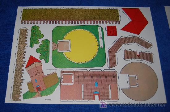 Coleccionismo recortables: Recortable de castillos - Castillo N&ordm;7 - Foto 1