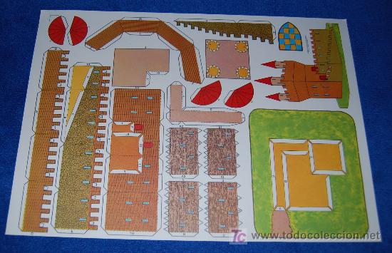 Coleccionismo recortables: Recortable de castillos - Castillo N&ordm;6 - Foto 1