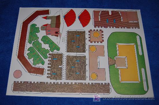 Coleccionismo recortables: Recortable de castillos - Castillo N&ordm;4 - Foto 1