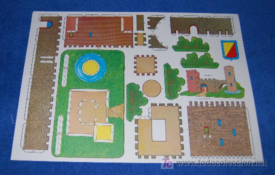 Coleccionismo recortables: Recortable de castillos - Castillo N&ordm;2 - Foto 1