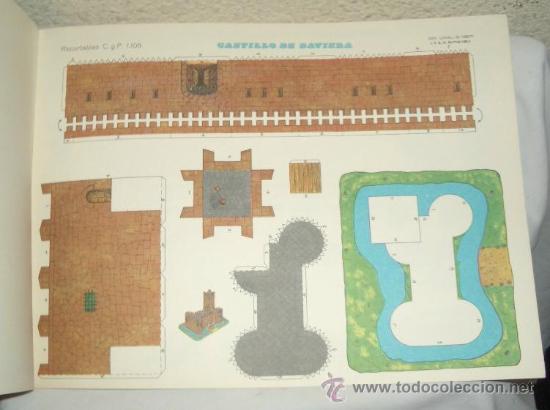 Coleccionismo recortables: RECORTABLE CASTILLO DE BAVIERA,ED.CULTURA Y PROGRESO,S.A,A&Ntilde;O 1971 - Foto 1