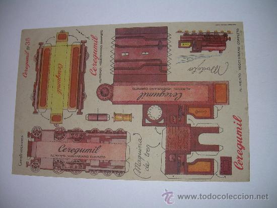 Coleccionismo recortables: ANTIGUO RECORTABLE (CEREGUMIL) - Foto 1