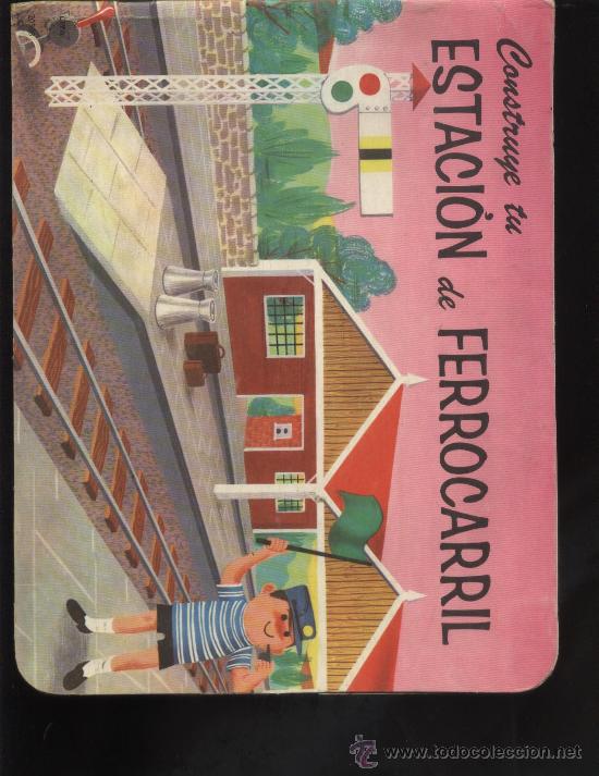 Coleccionismo recortables: RECORTABLE DE CONSTRUYE TU ESTACION DE FERROCARRRIL - Foto 1