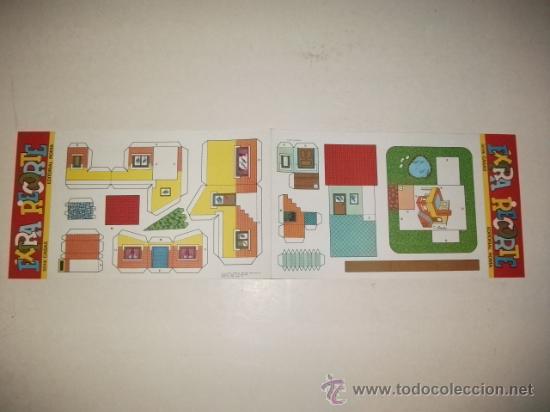 Coleccionismo recortables: RECORTABLE EXTRA RECORTE SERIE CASAS - Foto 1