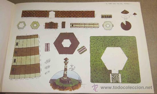 Coleccionismo recortables: RECORTABLE EL FARO DEL FIN DEL MUNDO,EDICIONES ZULIA - Foto 1