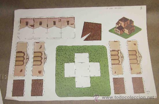 Coleccionismo recortables: RECORTABLE IGLESIA VISIGODA,EDICIONES ZULIA - Foto 1