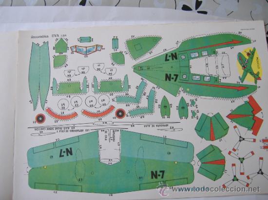 Coleccionismo recortables: EVA N&ordm;2.206.HIDROAVION - Foto 1