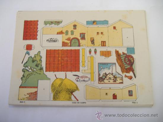 Coleccionismo recortables: RECORTABLE PARA TI.N&ordm; 1.CASA DE CAMPO - Foto 1