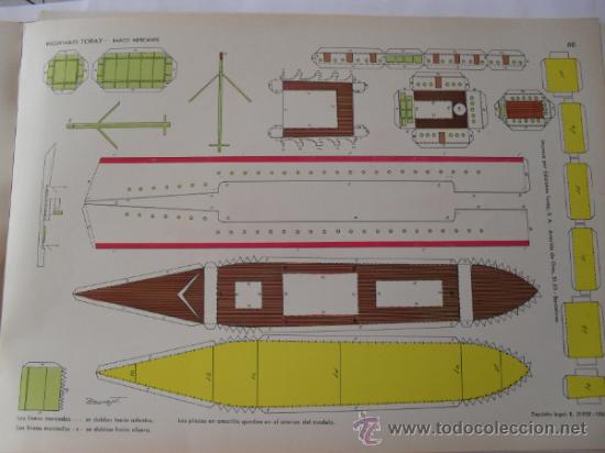 Coleccionismo recortables: TORAY,BARCO MERCANTE N&ordm;60 - Foto 1