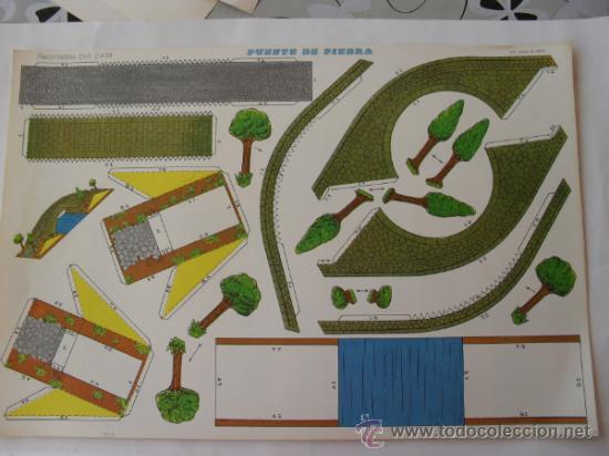 Coleccionismo recortables: EVA 2.408 PUENTE DE PIEDRA - Foto 1