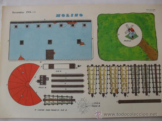 Coleccionismo recortables: EVA 2304.MOLINO - Foto 1