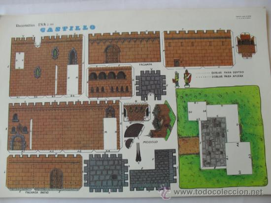Coleccionismo recortables: EVA 2308 CASTILLO - Foto 1