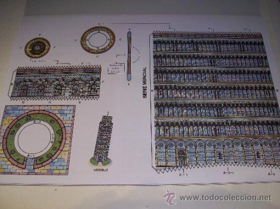 Coleccionismo recortables: RECORTABLES DE AYER y HOY  /  Edificios Famosos  y Monumentales - Foto 1