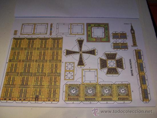 Coleccionismo recortables: RECORTABLES DE AYER y HOY  /  Edificios Famosos  y Monumentales - Foto 1