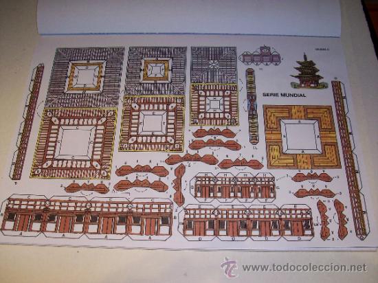 Coleccionismo recortables: RECORTABLES DE AYER y HOY  /  Edificios Famosos  y Monumentales - Foto 1