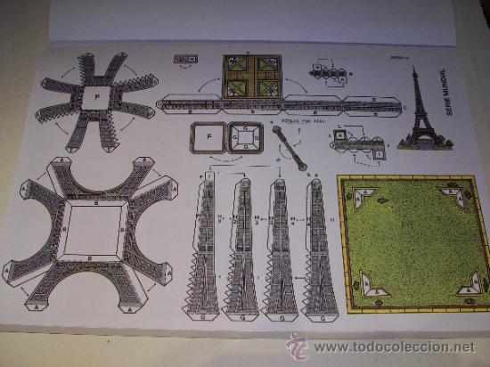 Coleccionismo recortables: RECORTABLES DE AYER y HOY  /  Edificios Famosos  y Monumentales - Foto 1