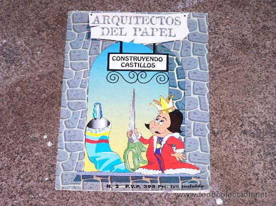 Coleccionismo recortables: arquitectos del papel. construyendo castillos - Foto 1
