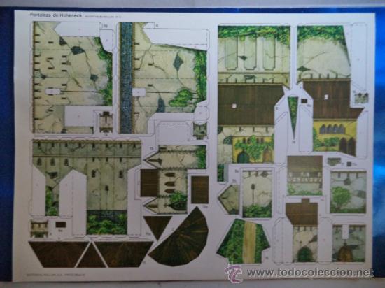 Coleccionismo recortables: RECORTABLES ROLLAN. E-5.FORTALEZA DEHOHENECK - Foto 1