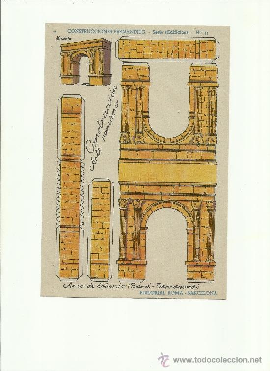 Coleccionismo recortables: CONTRUCCIONES FERNANDITO SERIE EDIFICOS  N&ordm; 11 - Foto 1